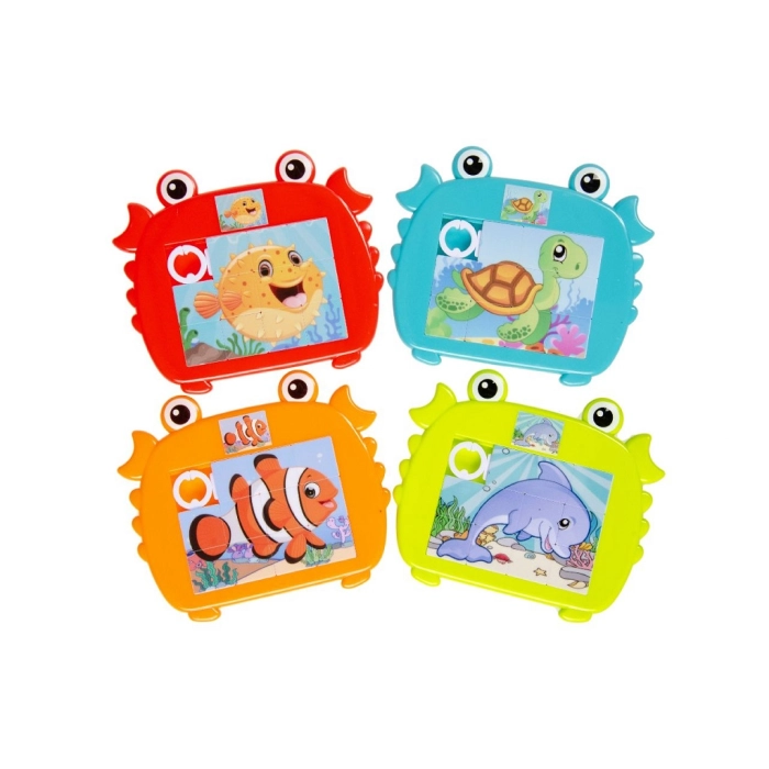Underwater World - Sliding Puzzle with Sea Animals