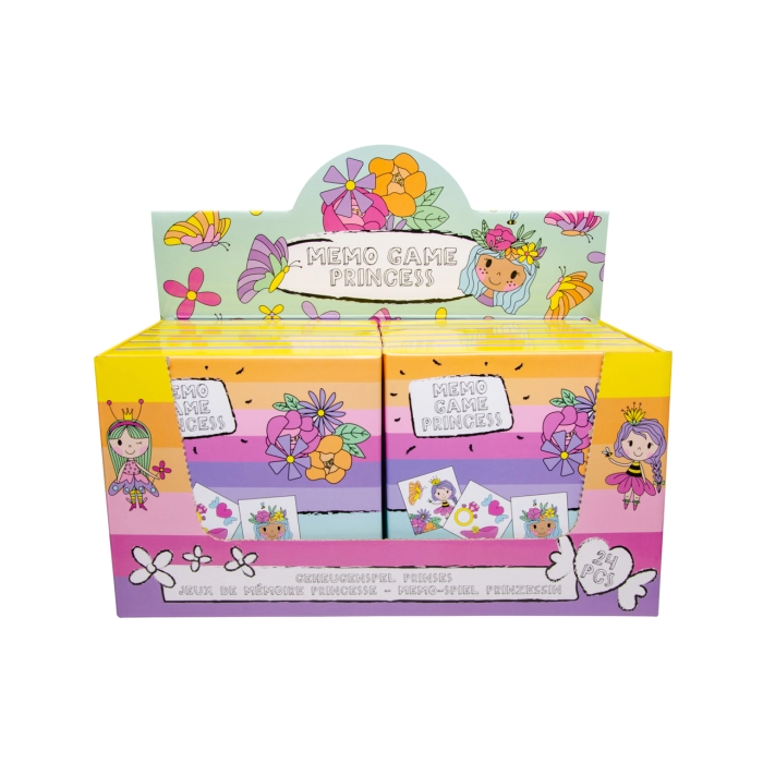 Memo-Memory-Spiel - Prinzessin