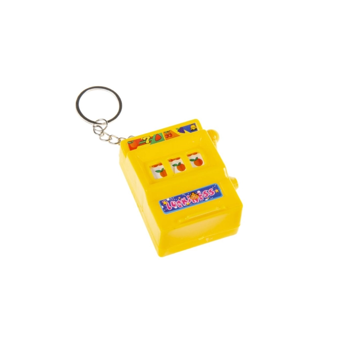 One-armed bandit keychain