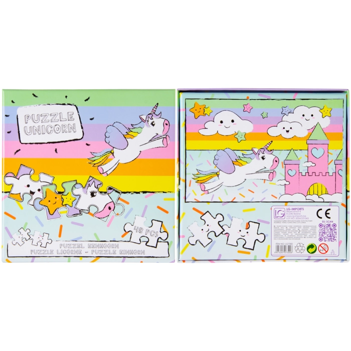Puzzle for children - unicorn