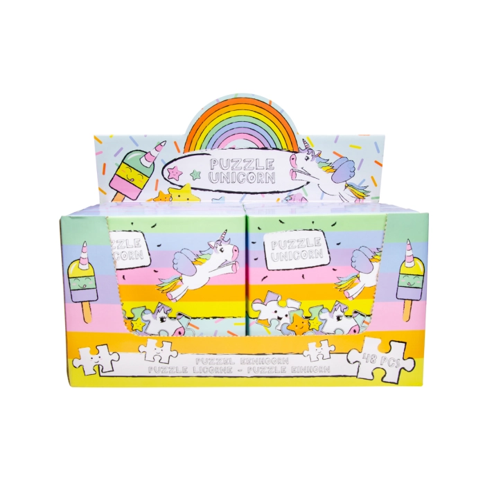 Puzzle for children - unicorn