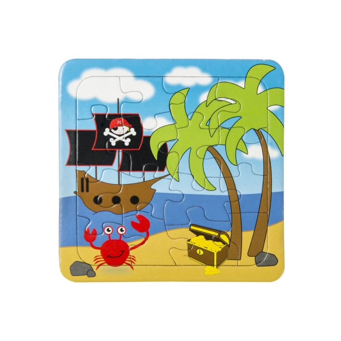 Puzzles for children - pirates