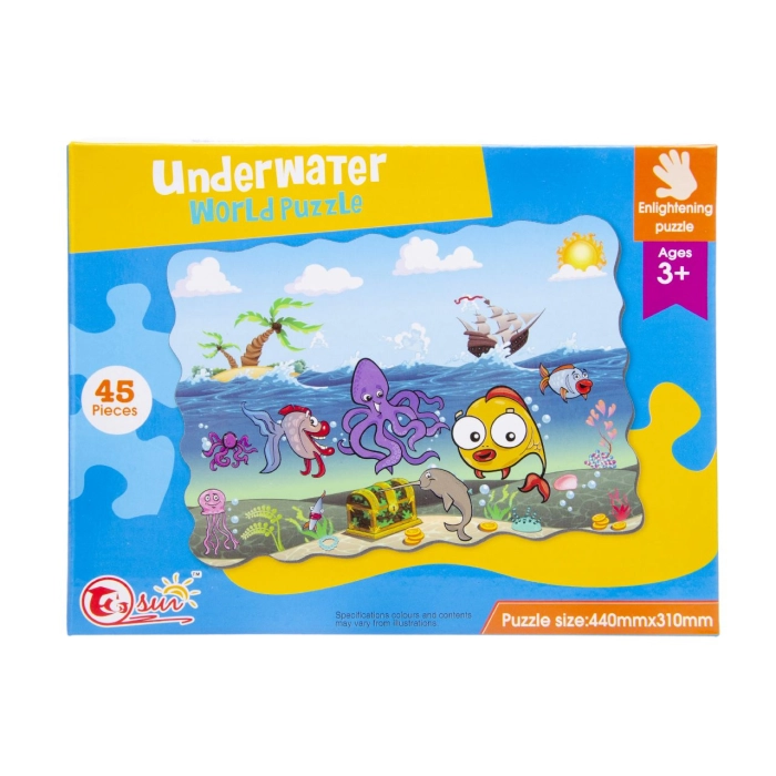 Kinderpuzzle 45 Teile - Bauernhof oder Meer