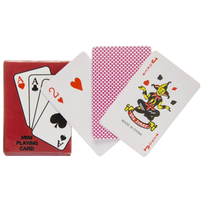 Mini playing cards