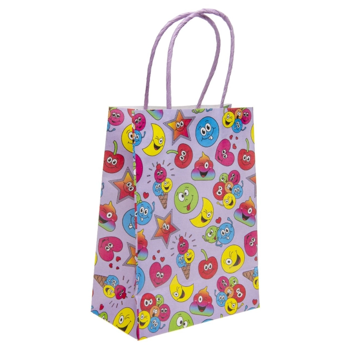 Emoticons gift bag - 16 x 22 x 9 cm