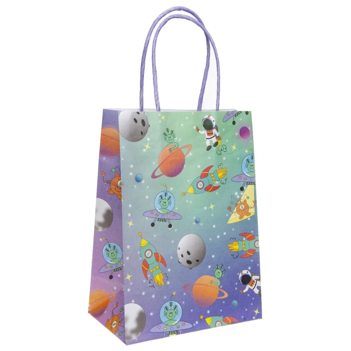 Space gift bag - 16 x 22 x 9 cm