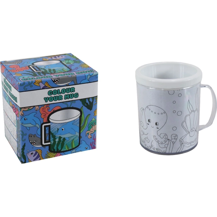 Color your mug - sea animals
