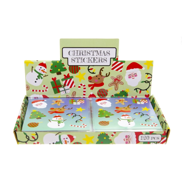 Set of 12 stickers - Christmas