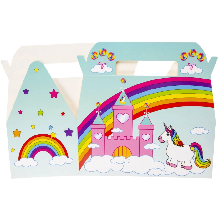 Snack box size XL - unicorns
