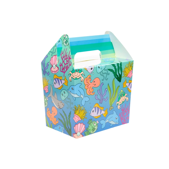 Snack box size L - sea animals