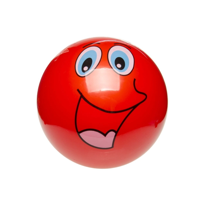 Happy face ball - mix of patterns