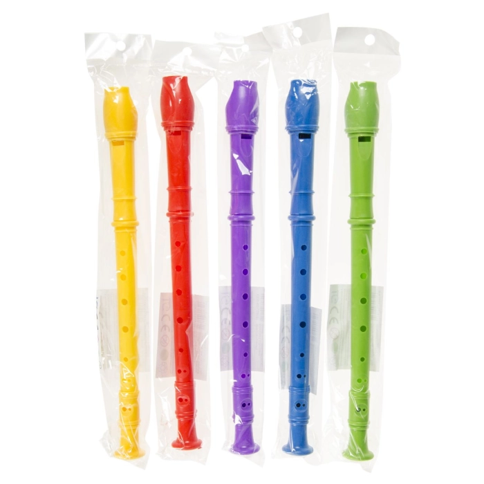 Flute plastic mix of colors