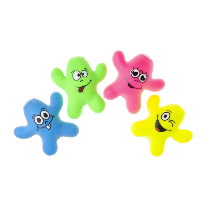 Anti-stress squeezable man