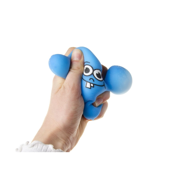 Anti-stress squeezable man