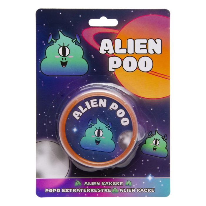 Gel mass of alien poop