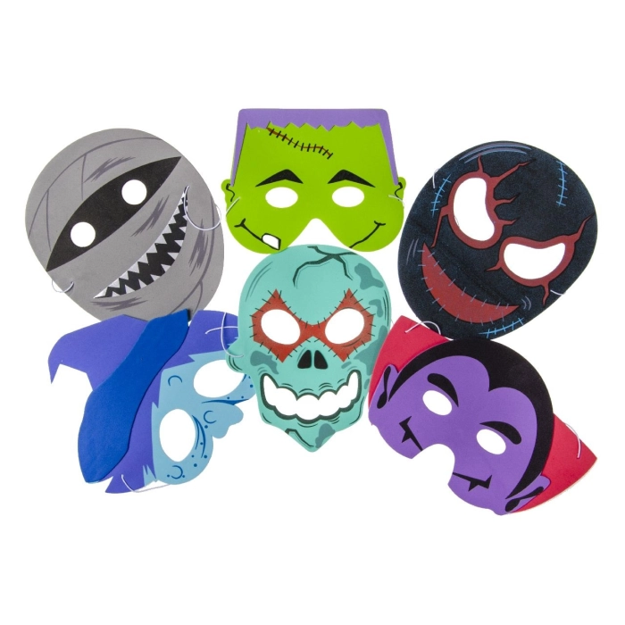 Scary mask mix