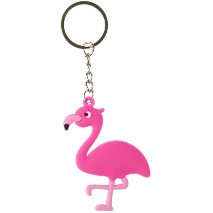 Flamingo kulcstartó