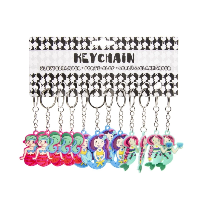 Mermaid key chain keychain