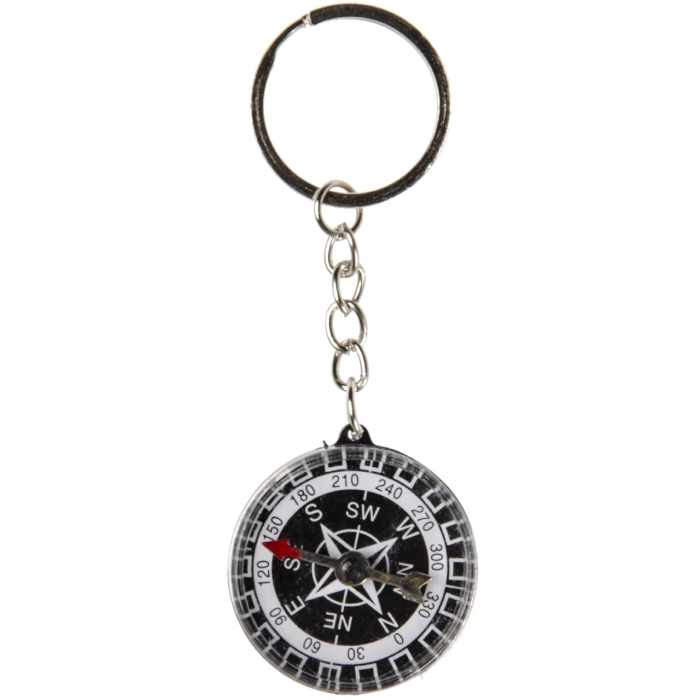 Keychain compass