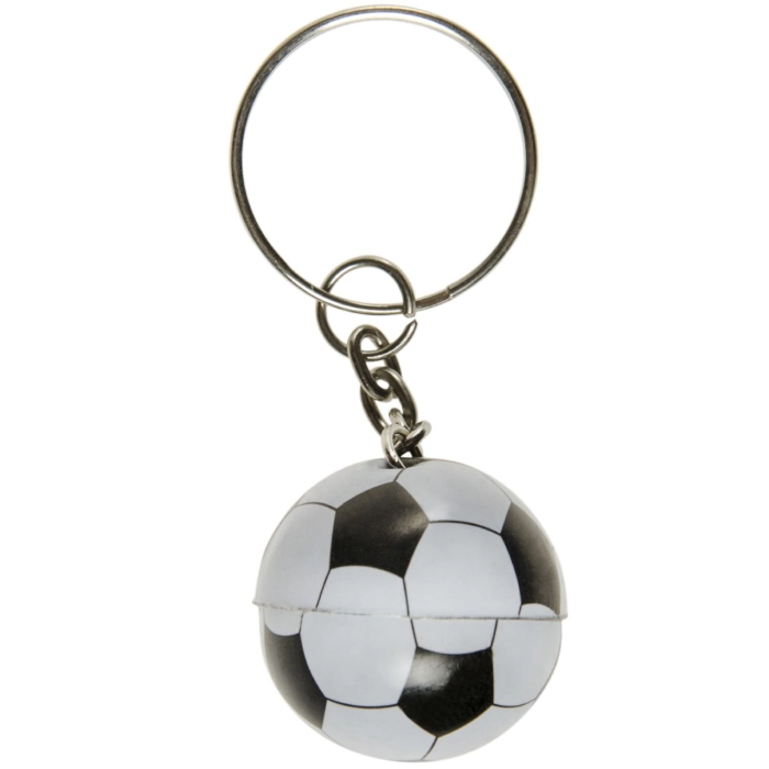 Football keychain - metal