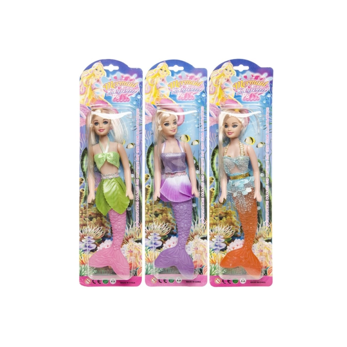 Mermaid doll blister - 24 cm