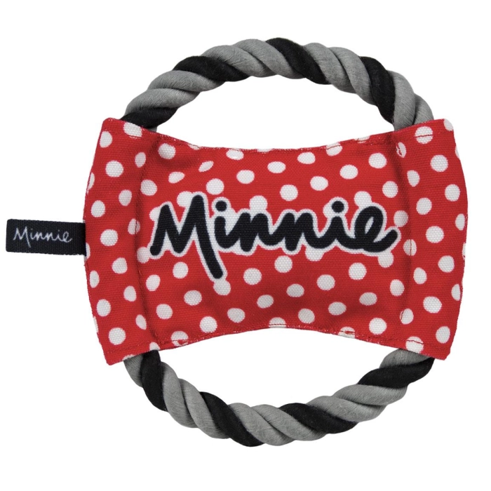 Kousátko a čistič zubů pro psy Minnie Mouse - Licenční produkt