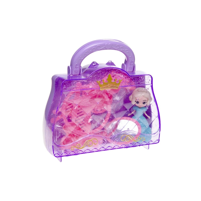 Taška na šperky pre malú princeznú s bábikou