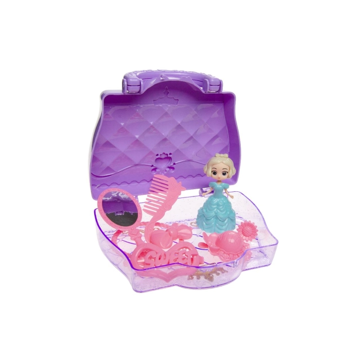 Taška na šperky pre malú princeznú s bábikou