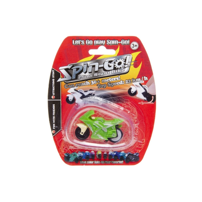 Motor with manual drive - a toy