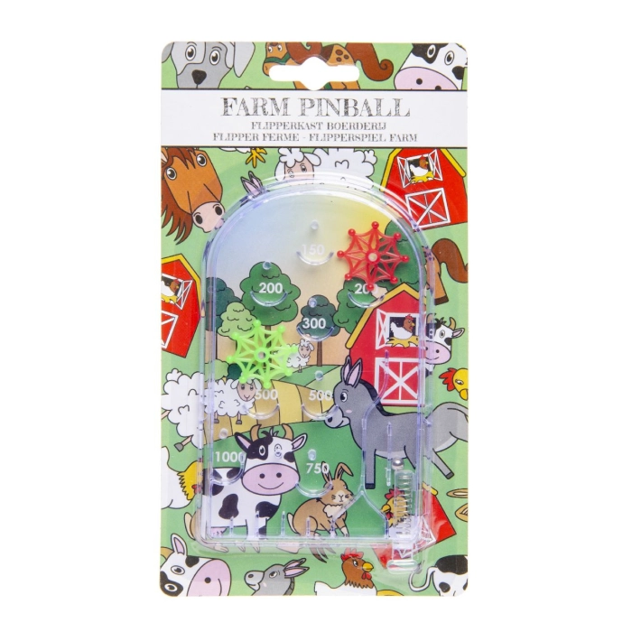 Farm animals pinball arcade game