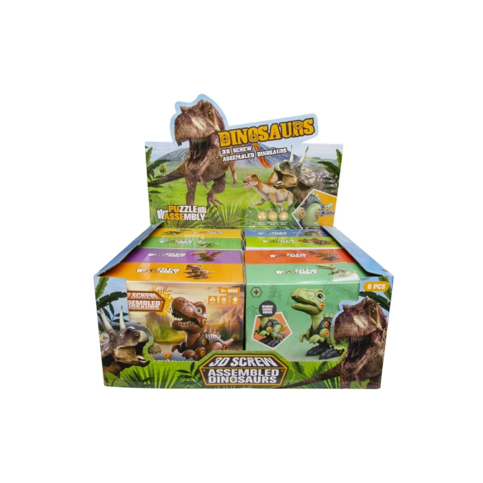 Postavte si dinosaura - 3D mix puzzle