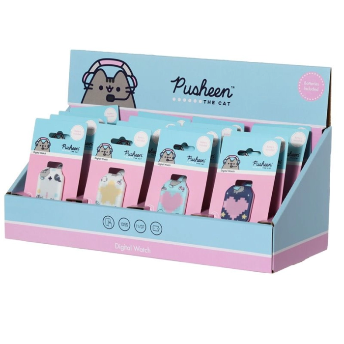 Pusheen cat silicone watch