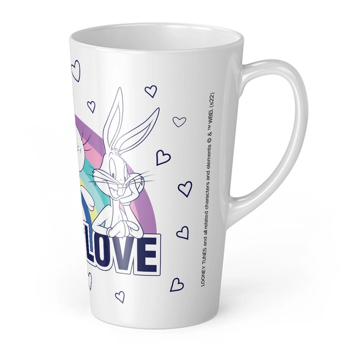 Ceramic XL Latte mug Looney Tunes - Love is Love