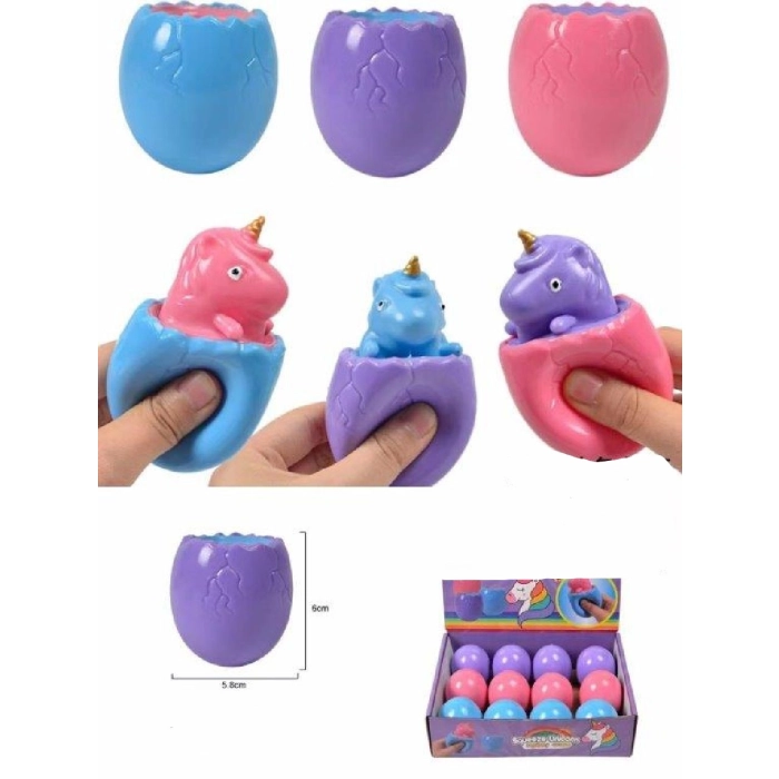 Anti-stress toy - unicorn egg to squeeze
