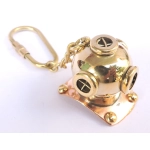 Exclusive keyring – diver’s helmet – brass – last pieces