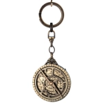 European astrolabe keychain