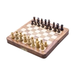 Magnetic chess, Indian rosewood,17x17 cm