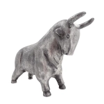 Stier - dekorative Aluminium-Figur