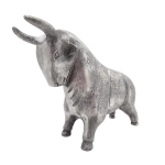 Stier - dekorative Aluminium-Figur