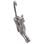 Figurka kočky 23 cm, hliník