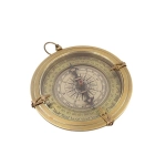 Brass compass