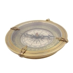 Brass compass