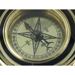 Brass compass