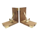 Bookends - brass anchors (2 pieces)