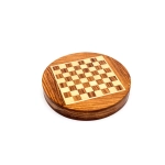 Magnetické šachy v kulaté krabičce