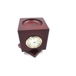 Würfeluhr mit Thermometer und Hygrometer