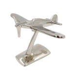 Metal model of a single engine plane