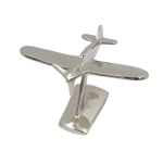 Metal model of a single engine plane