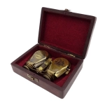 Retro theater binoculars in a box