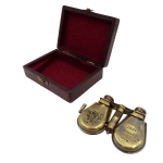 Retro theater binoculars in a box